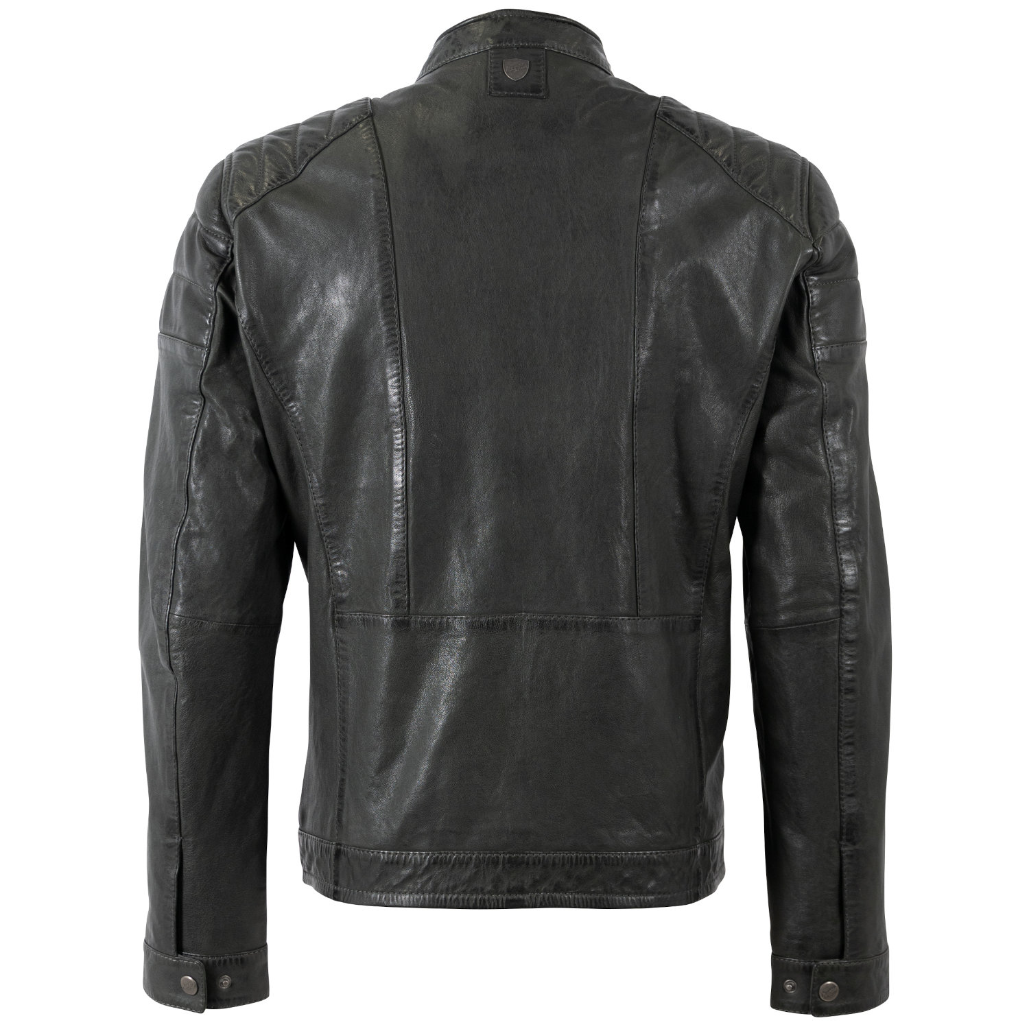 Męska skórzana kurtka Mauritius Ciemnozielona MMBolson