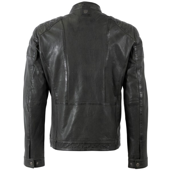 Męska skórzana kurtka Mauritius Ciemnozielona MMBolson