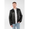 Męska skórzana kurtka Mauritius Czarna MMBounto