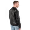 Męska skórzana kurtka Mauritius Czarna MMBounto – Kurtki skórzane