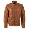 Męska skórzana kurtka Mauritius Cognac MMBroum