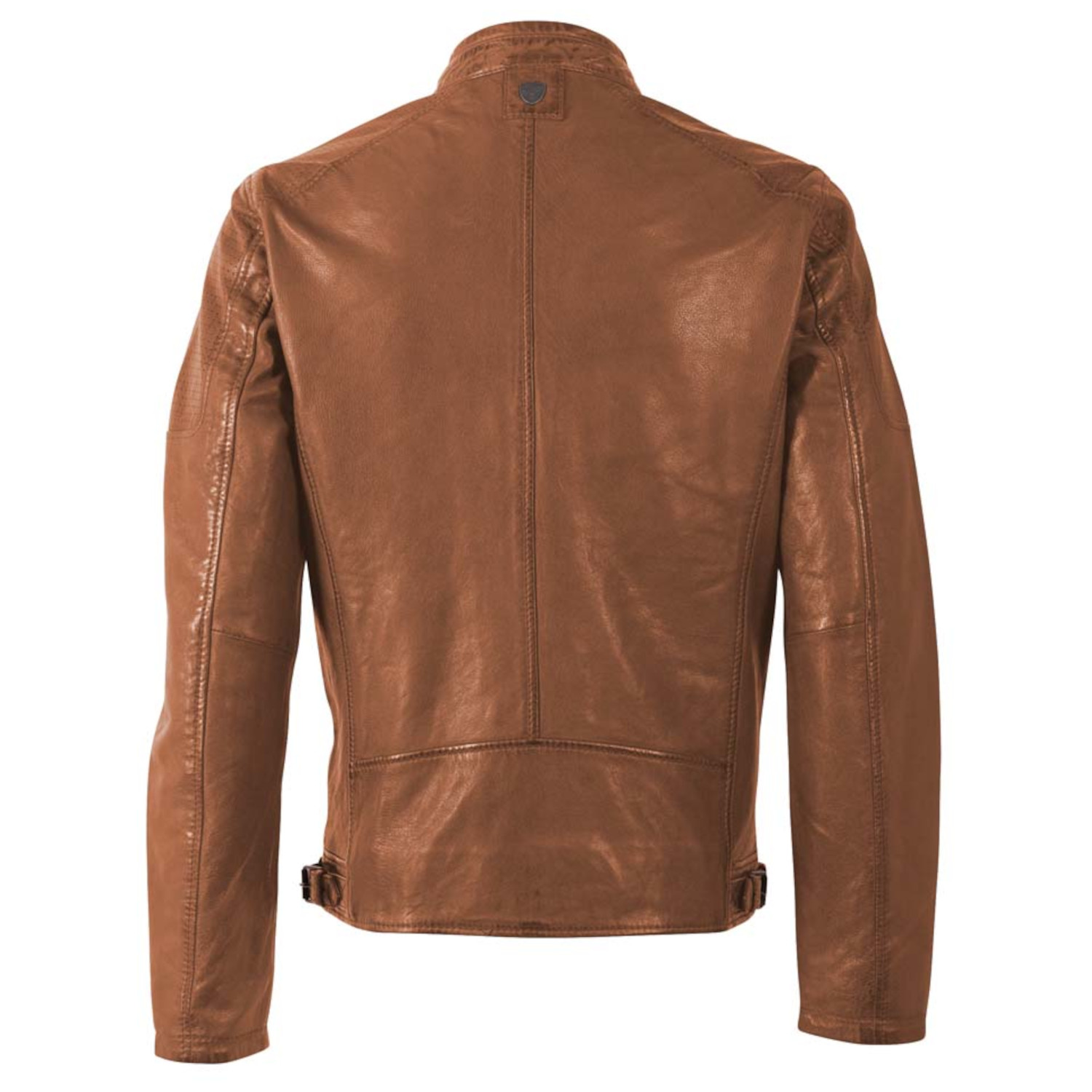 Męska skórzana kurtka Mauritius Cognac MMBroum