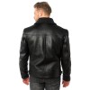 Męska skórzana kurtka Mauritius Czarna MMCeylor – stoc