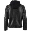 Męska skórzana kurtka Mauritius Ciemny antracyt MMCholly – BLACK FRIDAY