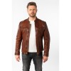 Męska skórzana kurtka Mauritius Whiskey MMChopa – Kurtki skórzane