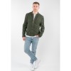 Męska skórzana kurtka Mauritius Oliwkowa MMCiran