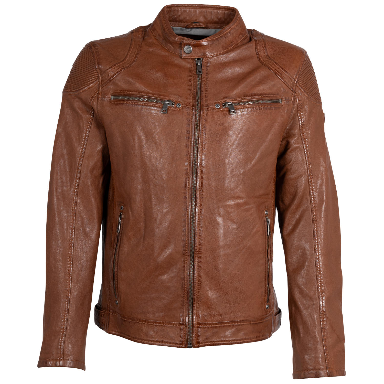 Męska skórzana kurtka Mauritius Whiskey MMCollins – BLACK FRIDAY