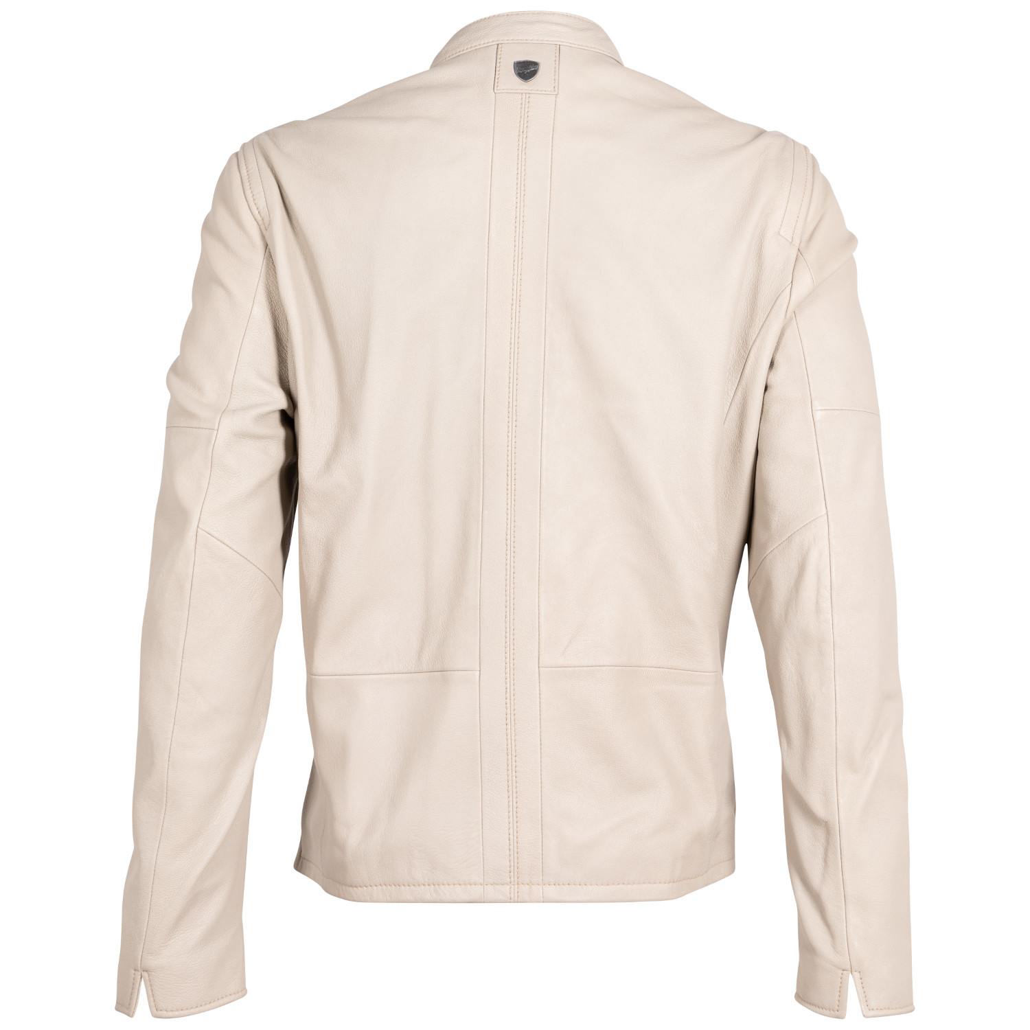 Męska skórzana kurtka Mauritius Off White MMComao – Kurtki skórzane