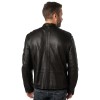 Męska skórzana kurtka Mauritius Czarna MMComao – BLACK FRIDAY