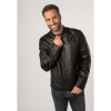 Męska skórzana kurtka Mauritius Czarna MMComao – BLACK FRIDAY