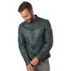 Męska skórzana kurtka Mauritius Vintage Blue MMCortney – Kurtki skórzane