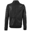Męska skórzana kurtka Mauritius Czarna MMCrovig – Kurtki skórzane