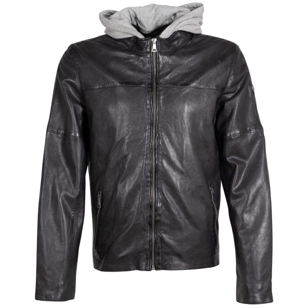 Męska skórzana kurtka Mauritius Czarna MMCyprus