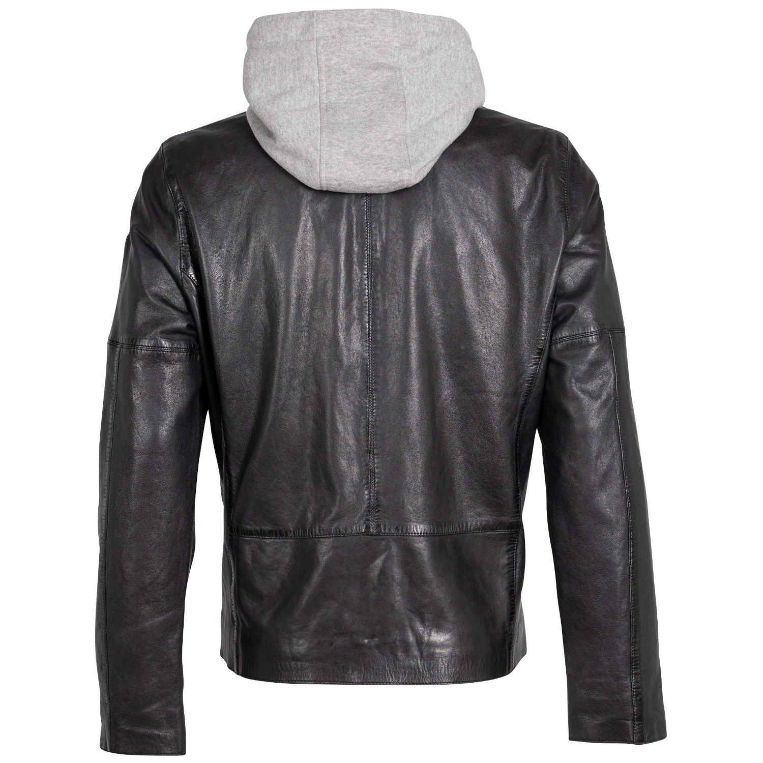 Męska skórzana kurtka Mauritius Czarna MMCyprus – Kurtki skórzane