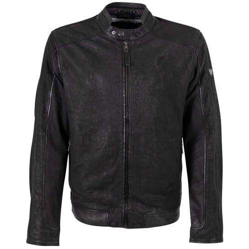 Męska skórzana kurtka Mauritius Ciemny antracyt MMDeplu