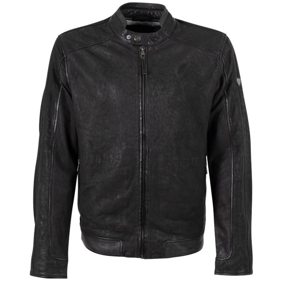 Męska skórzana kurtka Mauritius Ciemny antracyt MMDeplu