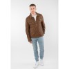Męska skórzana kurtka Mauritius Ciemny Camel MMEddo