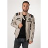 Męska skórzana kurtka Mauritius Off White MMFurious – Kurtki skórzane