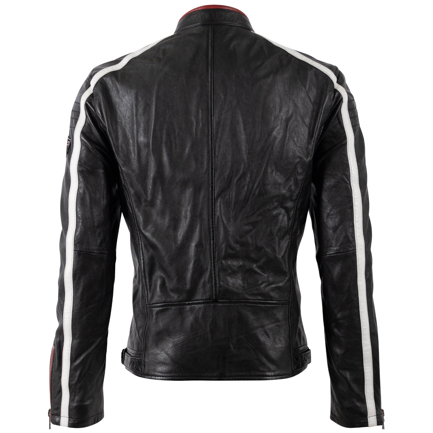 Męska skórzana kurtka Mauritius Czarna MMFynn