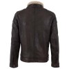 Męska skórzana kurtka Mauritius Ciemnobrązowa MMGarreck 2 – Kurtki skórzane