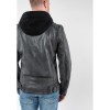 Męska skórzana kurtka Mauritius antracytowa MMHiran – Kurtki skórzane