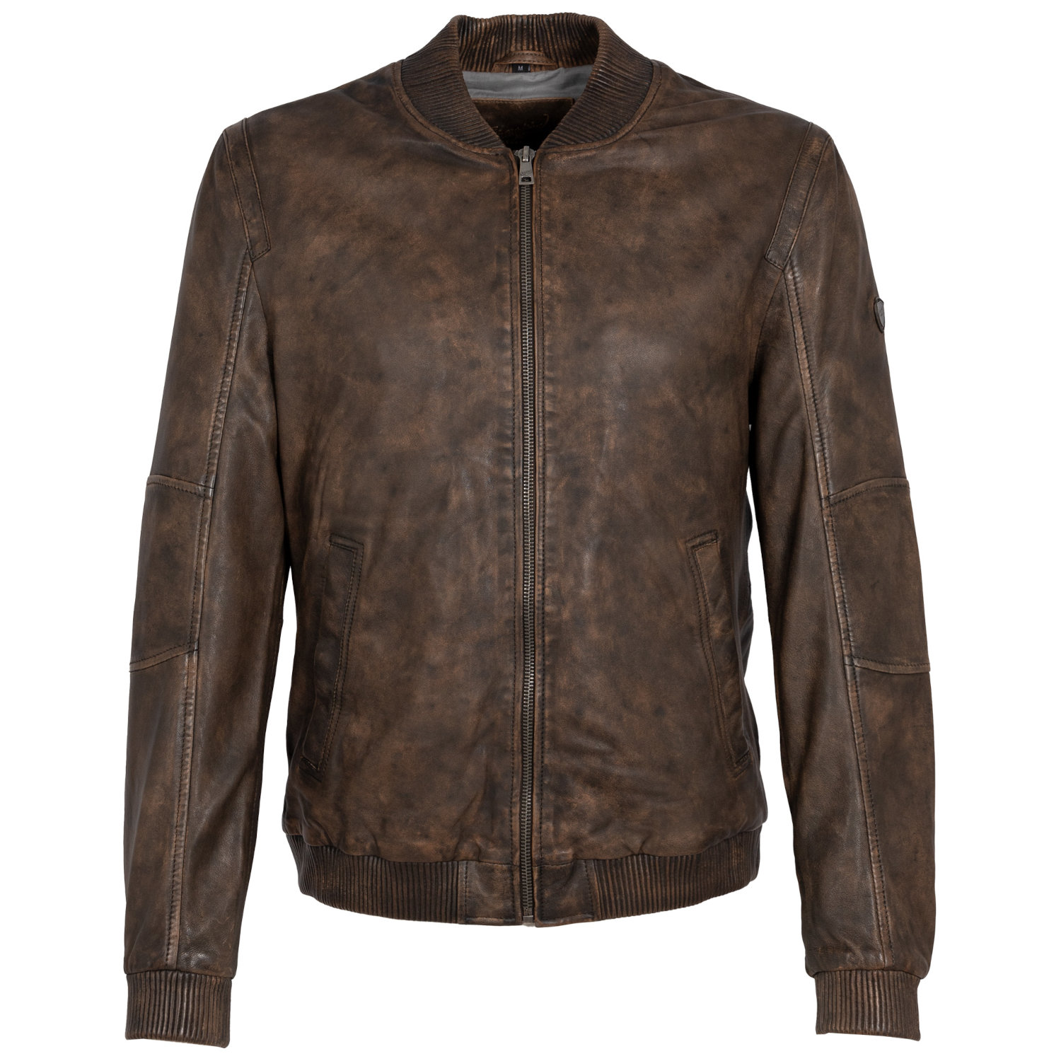 Męska skórzana kurtka Mauritius Brązowa MMJerros – Kurtki skórzane Męska skórzana kurtka Mauritius Brązowa MMJerros – Kurtki skórzane