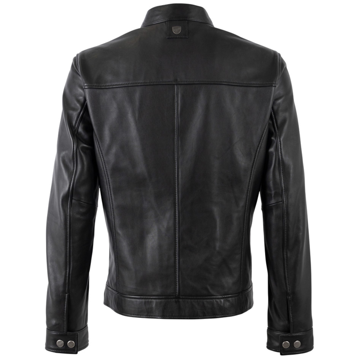 Męska skórzana kurtka Mauritius Czarna MMJork – Kurtki skórzane