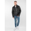 Męska skórzana kurtka Mauritius granatowa MMJorric