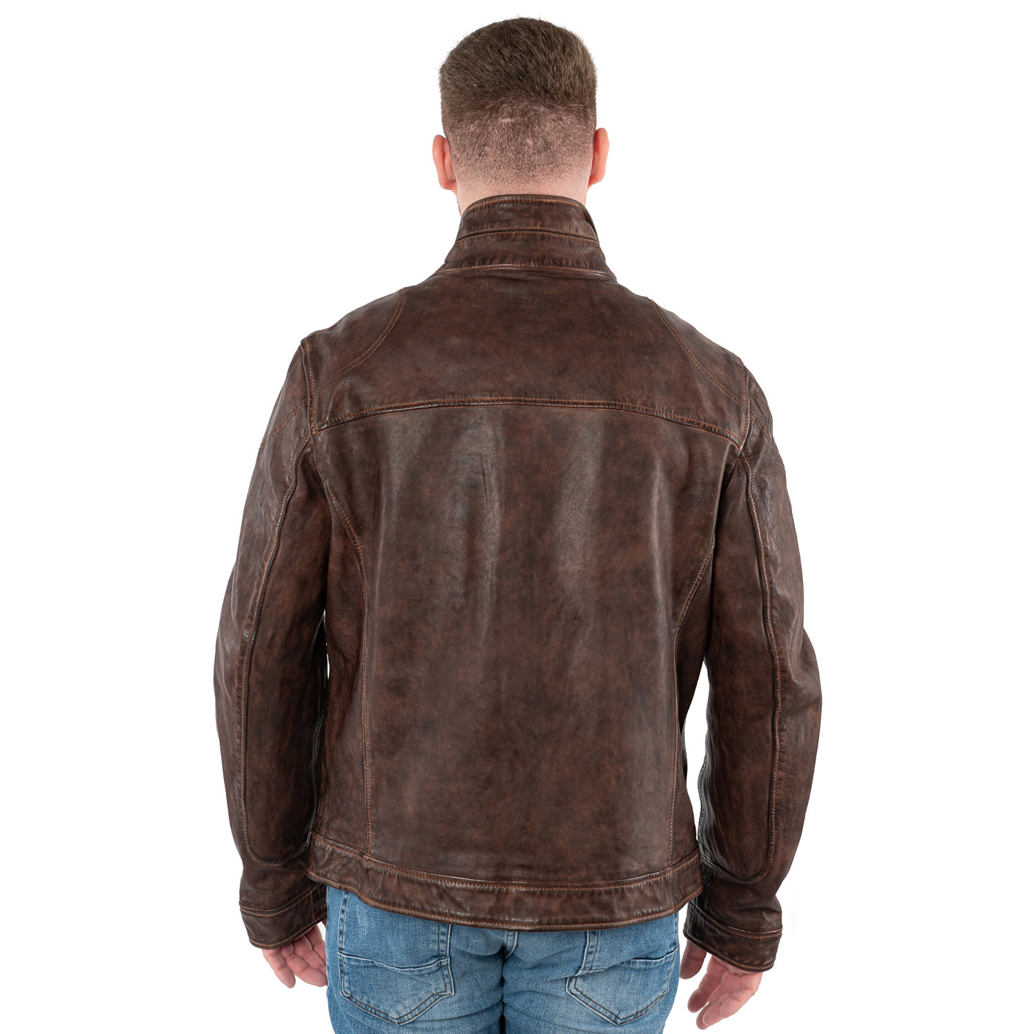 Męska skórzana kurtka Mauritius Whiskey MMJorric