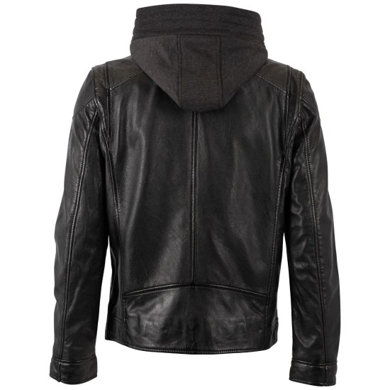 Męska skórzana kurtka Mauritius Czarna MMKarlos