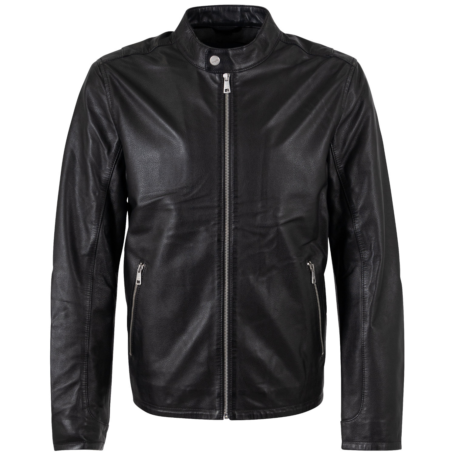 Męska skórzana kurtka Mauritius Czarna MMKoal