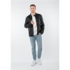 Męska skórzana kurtka Mauritius Czarna MMKoal