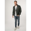 Męska skórzana kurtka Mauritius Ciemnozielona MMKunro – Kurtki skórzane