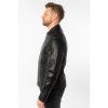 Męska skórzana kurtka Mauritius Czarna MMMayko – Kurtki skórzane