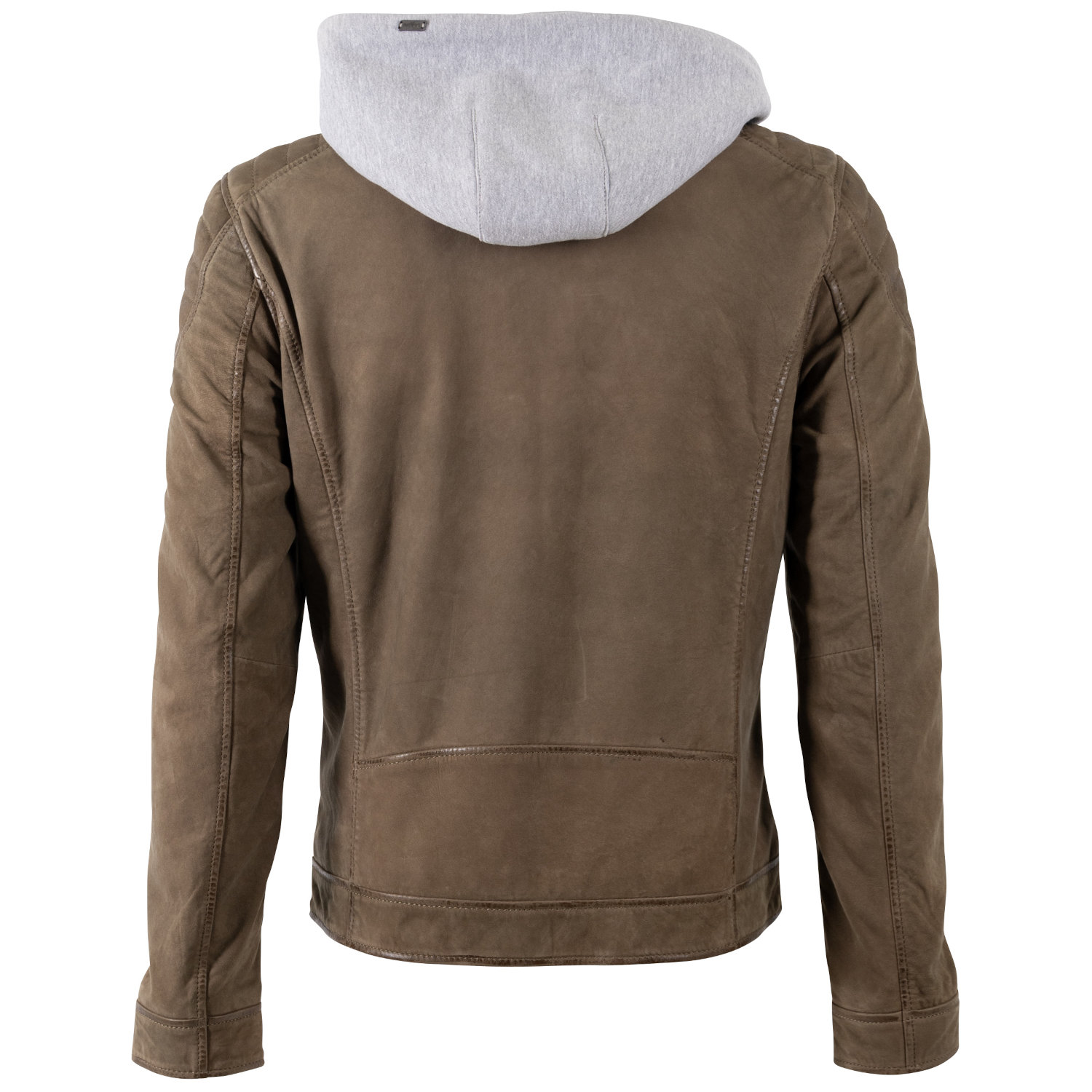 Męska skórzana kurtka Mauritius Ciemna oliwka MMMintos