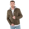 Męska skórzana kurtka Mauritius Ciemna oliwka MMMintos