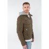 Męska skórzana kurtka Mauritius Ciemna oliwka MMMintos