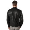 Męska skórzana kurtka Mauritius Czarna MMNelsan – Kurtki skórzane