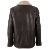 Męska skórzana kurtka Mauritius Antyczny brąz MMNuuko - readytowear