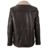 Męska skórzana kurtka Mauritius Antyczny brąz MMNuuko – stoc