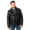 Męska skórzana kurtka Mauritius Czarna MMOrctis – Kurtki skórzane