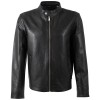 Męska skórzana kurtka Mauritius Czarna MMOOrlando – Kurtki skórzane