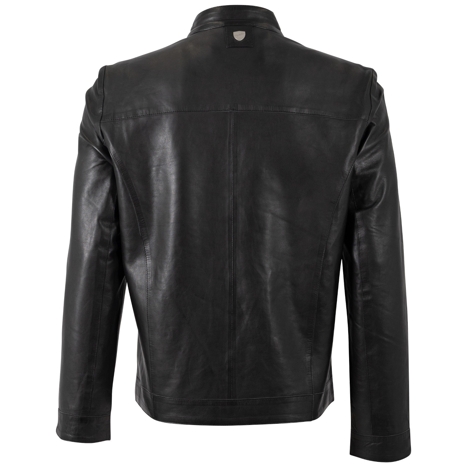 Męska skórzana kurtka Mauritius Czarna MMOOrlando – Kurtki skórzane