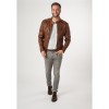 Męska skórzana kurtka Mauritius Cognac MMReeser - readytowear