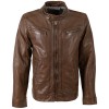 Męska skórzana kurtka Mauritius Dusty Brown MMRoley