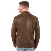 Męska skórzana kurtka Mauritius Dusty Brown MMRoley