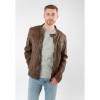 Męska skórzana kurtka Mauritius Dusty Brown MMRoley
