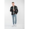 Męska skórzana kurtka Mauritius Czarna MMRoley