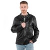 Męska skórzana kurtka Mauritius Czarna MMRoley