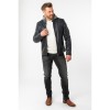 Męska skórzana kurtka Mauritius Ciemnogranatowa MMRylo - readytowear